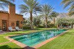 Pool with mountain views